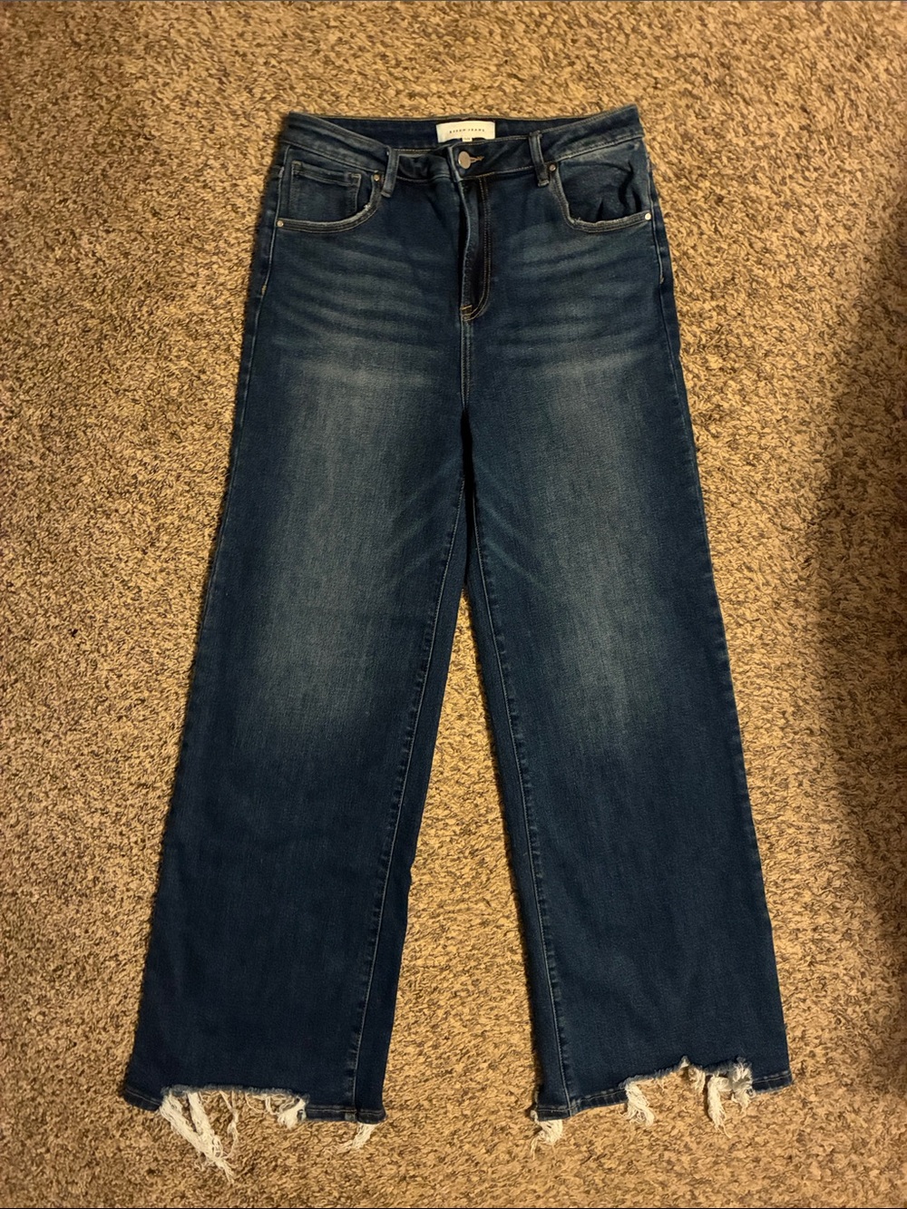 Risen high rise wide leg jeans -size 15/32